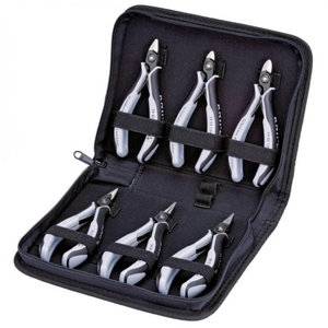 ESD Case for Electronics Pliers With tools for work on elect, Knipex