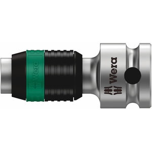 адаптер  1/4" 3/8" 44,0 мм B1 Zyklop, WERA