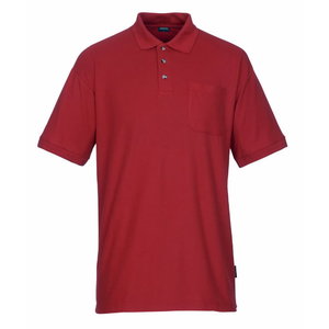 Polo Shirt Borneo, red 2XL, Mascot