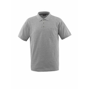 Polo Shirt Borneo, Grey-flecked XL, Mascot