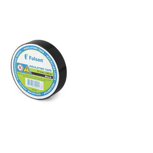 Insulating tape juoda 19mmx20m, Folsen