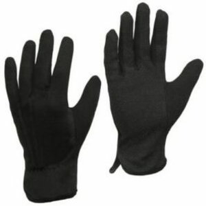 kindad, mustad, puuvillased, pvc täppidega peopesas 11