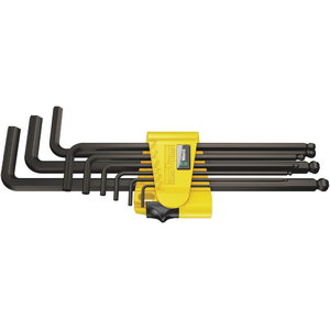 Комплект L-образных ключей-шестигранников 950PKL/9SZ AF, с шариком, 5/64"-3/8", WERA