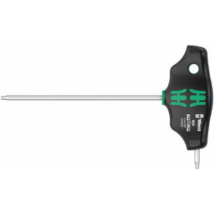 Raktas T- formos &scaron;e&scaron;iakampis 454 Hex-Plus, WERA