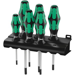 отвёртка Torx TX 367/6 компл. TX10-TX40 6 частей, WERA
