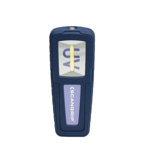 UV käsivalgusti UV-FORM USB laetav 250lm + UV LED, Scangrip