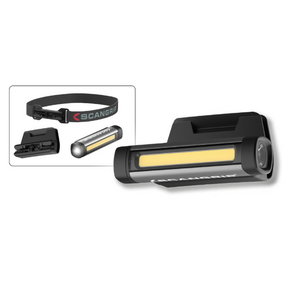 Galvas lampa FLEX WEAR KIT USB re-chargeable 75/150lm, Scangrip