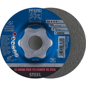 &Scaron;lifavimo diskas CC-GRIND-FLEX SG STEEL, PFERD