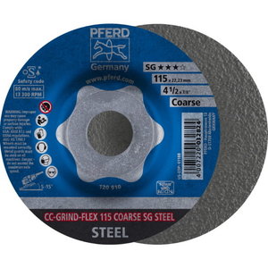 Grinding wheel CC-GRIND-FLEX SG STEEL, Pferd
