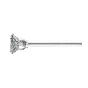 Miniature cup brush TBU 15x5/3mm  ST 0,10mm