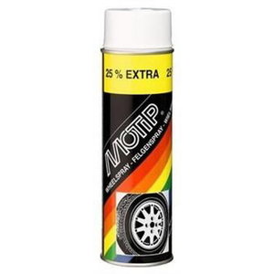 Pur&scaron;kiami dažai WHEEL SPRAY juodi 500ml