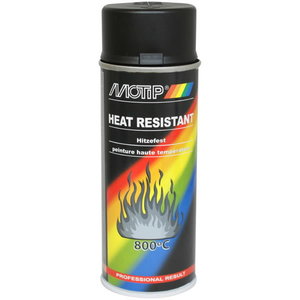 Purškiami dažai THERMO SPRAY 800°C juodi 400ml