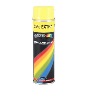 Universali spalva KOMBI RAL 1018 geltona 500ml, Motip