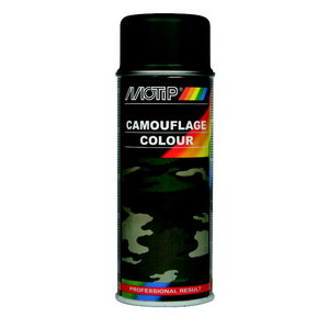 MOTIP Camouflage RAL 6031 izsmidzināmā krāsa green 400ml