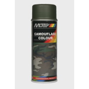 Purškiami dažai  Camouflage RAL 6006 green 400ml, Motip