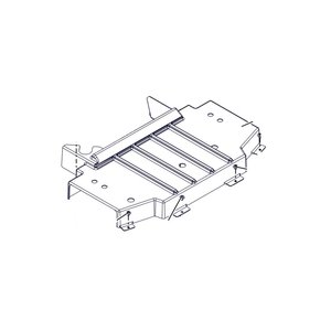 Guard, centre deck spindle