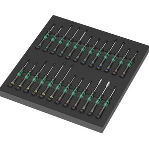 9715 Foam insert Kraftform Micro screwdriver set 1, 24 pcs