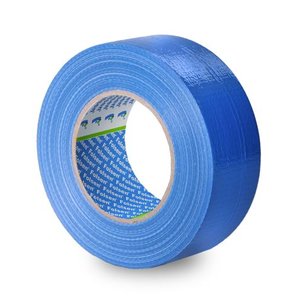 Water-resistant FLUO Gaffer tape blue 50mmx50m, Folsen