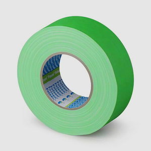 Water-resistant FLUO Gaffer tape green 300my 48mmx50m, Folsen