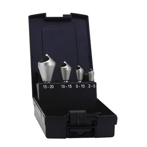 Deburring Countersink set 2-20 mm No. 5/10/15/20 HSS 90°, Exact