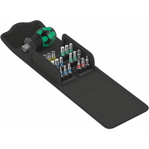 Screwdriver set Kraftform Kompakt Stubby 1 PH,PZ,TX,HEX,SL, Wera