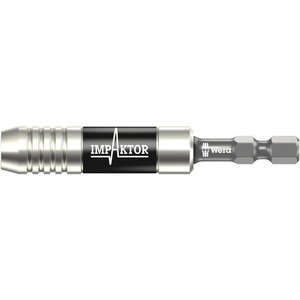 патрон для насадок  1/4" синяя75 мм 897/4 IMP R Impaktor, WERA