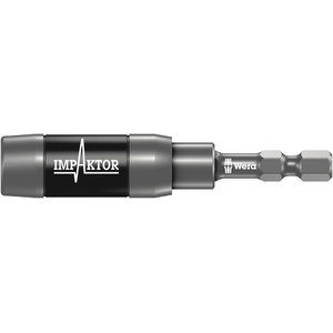патрон для насадок  1/4" синяя75 мм 897/4 IMP Impaktor, WERA