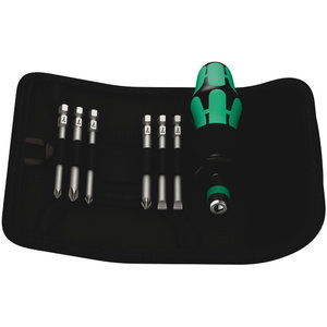 Bit screwdriver set Kompakt 40 7pcs, Wera