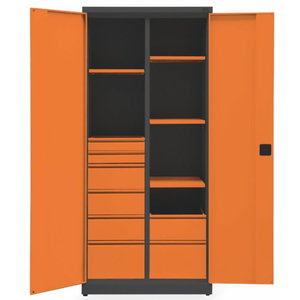 Tool cabinet SN880 02, RAL 7024/2003, PROMAG