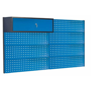 Perforated wall with cabinet 2000mm, PROMAG