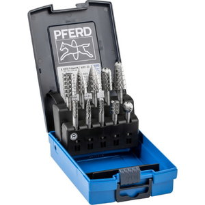 Borfrēzes komplekts 10tk 6mm tsang81 HSS, Pferd