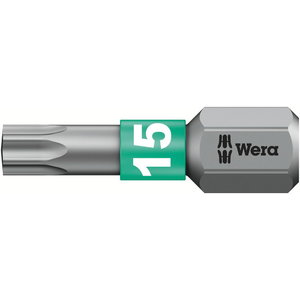 насадка TX15/25 867/1BTZ для металла, WERA