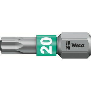 насадка TX20/25 867/1BTZ для металла, WERA