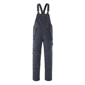Freibourg Multisafe Bib&Brace trousers dark navy, Mascot