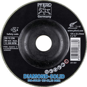 &Scaron;lifavimo diskas CC-GRIND-SOLID DIAMOND, PFERD