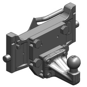 Redelile kinnitatav ISO 50 konks MGX