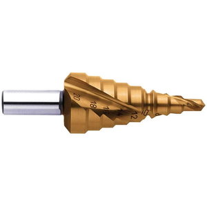 Step drill 4-20mm HSS TIN