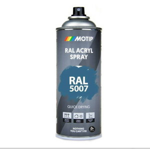 Spray paint RAL 5007 Blue high gloss 400ml, Motip