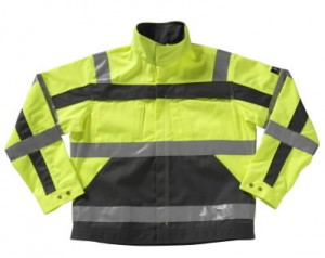 Рабочая куртка Cameta с отражателями, желтая/серая, размер L, MASCOT