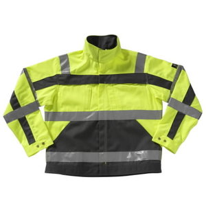 Hi-vis jaka CAMETA, ar atstarotājiem, dzeltena/pelēka, S, Mascot