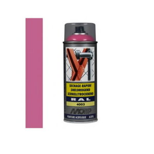 MOTIP pur&scaron;kiami dažai  RAL 4003, Erica Violet 400ml