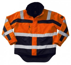 Hi-vis ziemas jaka TERESINA, oranža/zila, CL3, XL, Mascot