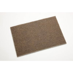 Surface conditioning sheet Scotch-Brite, brown 158x224mm A MED, 3M