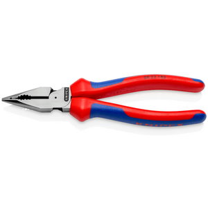 Needle-nose combination pliers 188mm, comfort handle 