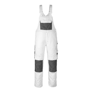 Bib-trousers Orense white 76C54, Mascot