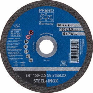 Metallilõikeketas SG STEELOX 150x2,5mm, Pferd