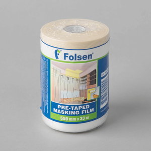 Painting tape with protective film 550mmx33m, Folsen