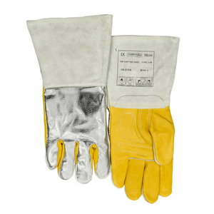 Aluminized heat reflective all purpose welding glove L, Weldas