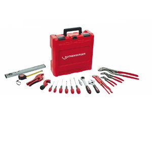 Hand tool kit, 18 pcs., Rothenberger