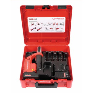 Akumulatora cauruļu prese ROMAX Compact TT basic set, 1x2Ah CAS, Rothenberger